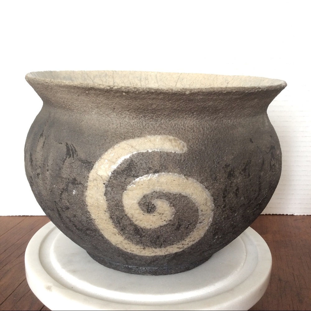 Vintage Raku pottery
